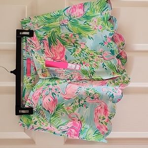 NWT Lilly Pulitzer Buttercup Stretch Shorts, Size 6, Color Multi Floridita